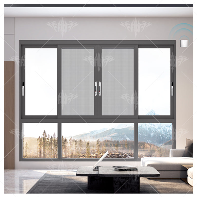 Latest Double Glazed Sliding Window Design Aluminum Sliding windows Price Philippines Sliding windows With Mosquito Net - 图片 4