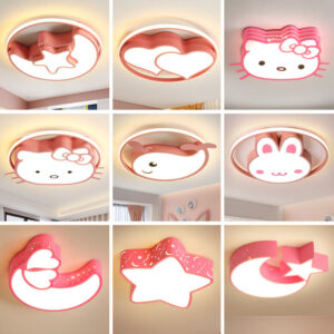 Children's Room Bedroom Light Boys Girls Creative Cartoon Ceiling Light Modern Simple Master Bedroom Light Zhongshan Lighting