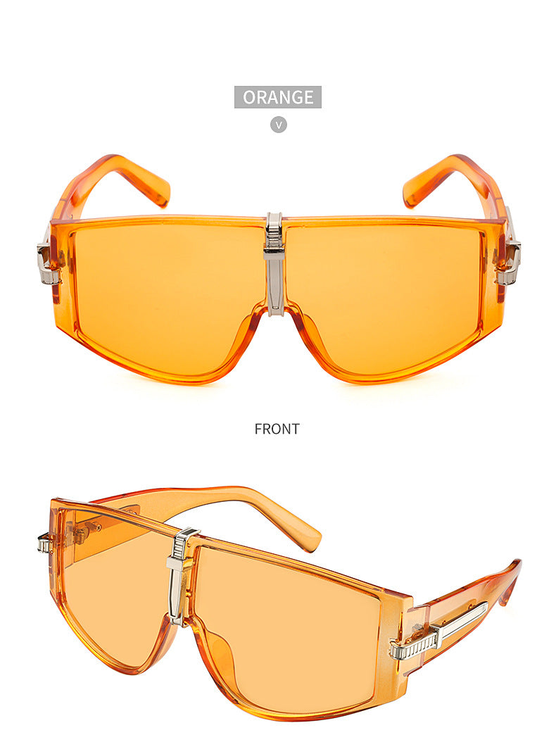 New Large Frame UV Protection Sunglasses for Women Fashionable Internet Celebrity Style Sunglasses Trendy Korean Version Glasses sunglasses - 图片 31