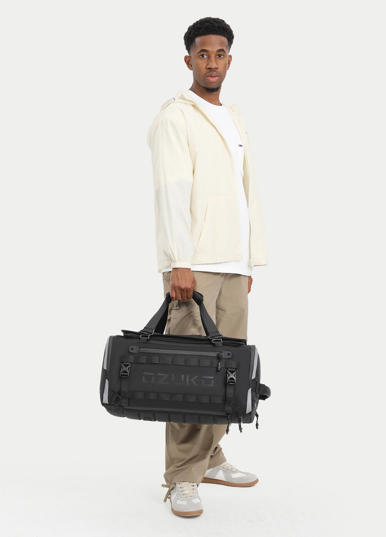 Short Trip Bag Men's Dry Wet Separation Handheld Travel Multifunctional Sports Backpack Can Be Carried or Slung Waterproof Bag - 图片 25