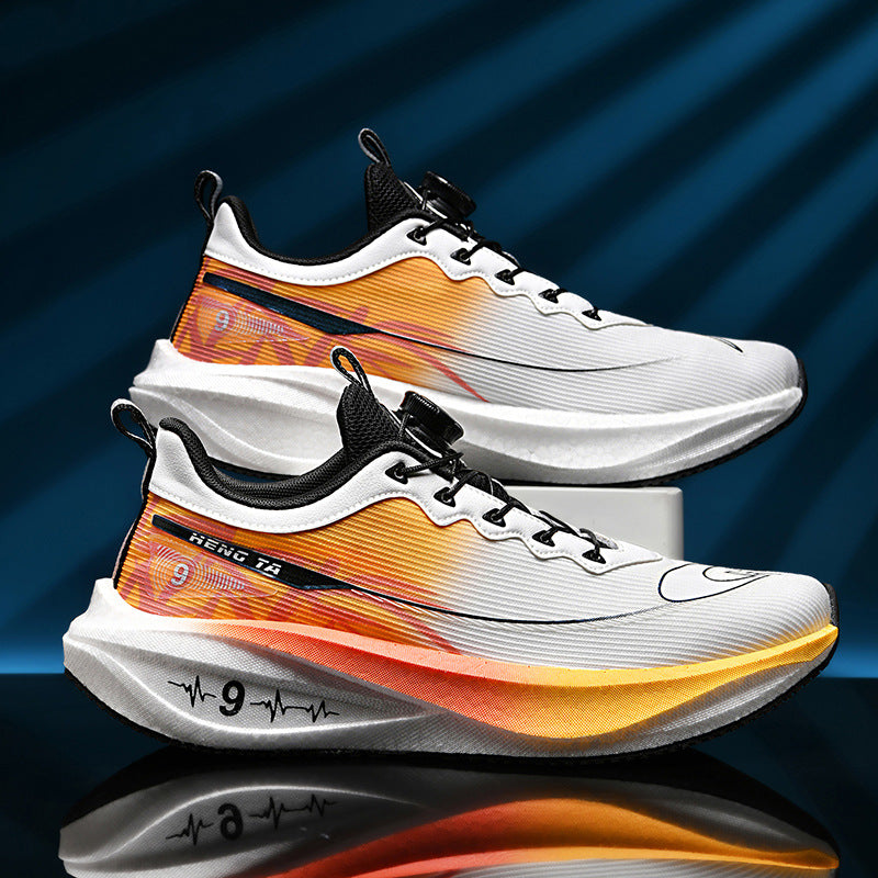 Red Rabbit9pro Racing Carbon Plate Running Shoes Breathable Mesh Sports Training Shock Absorption for Older Children and Adults Non-Slip Athletic Shoes - 图片 3