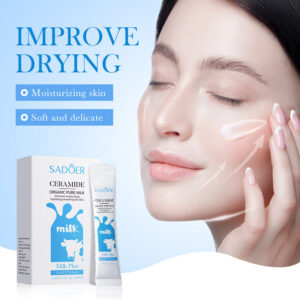 Milk Sleeping Mask SADOER Ceramide Mask Skin Rejuvenation Moisturizing Mask Cross-Border Wholesale