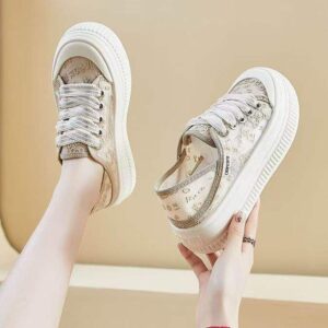 Women's Two-Way Wear Cushioned Biscuit Shoes2025New summer outer wear mesh breathable soft sole casual sports fisherman shoes