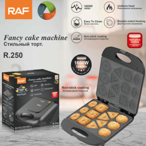 RAF Mini Cake Machine Home Baking Multi-Functional Children's Cartoon Cookie Maker Waffle Maker Egg Waffle Maker