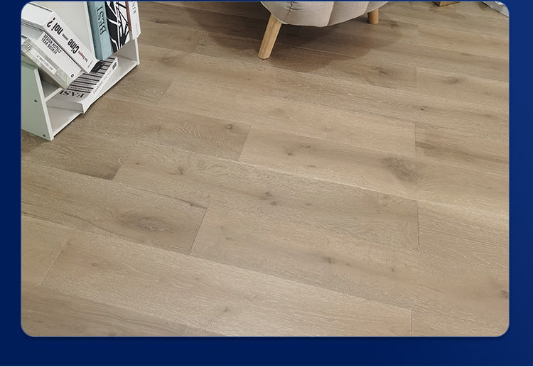 In-stock Solid Oak Flooring from Source Scar Modification Hand Scratch Pattern Original Wood Floor Solid Wood with Dragon Bone Design - 图片 48