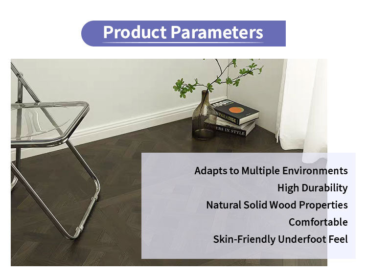 15mm Custom Square Manchurian Ash Parquet Flooring | Multi-Layer Engineered Waterproof Anti-Slip Outdoor Luxury Apartments - 图片 12