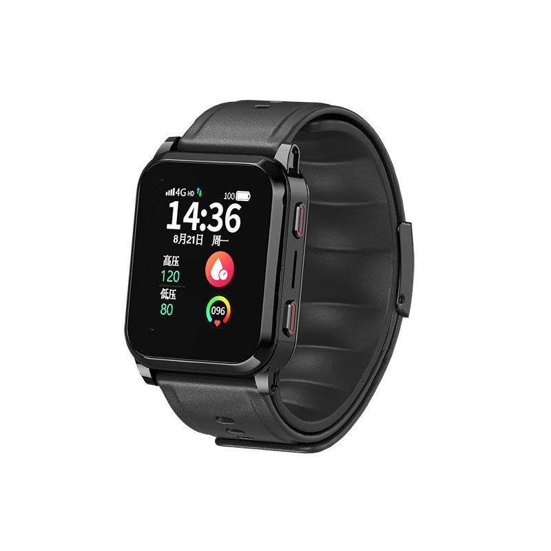 Medical Grade Blood Pressure Smart Watch for Elderly4G Card Insert Air Pump Blood Pressure Measurement Positioning Elderly Care Smart Watch - 图片 3