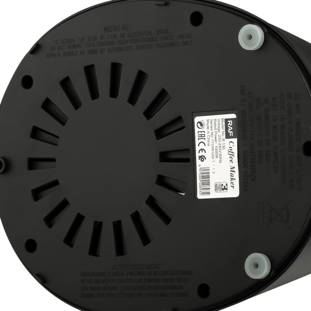 RAF Drip Coffee Maker Household Automatic Integrated Small Coffee Machine EU Plug Office Bedroom Moka Pot - 图片 20