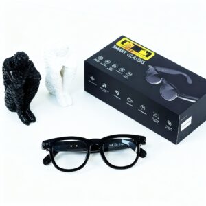 JS01 Pro Smart Glasses1200100 Megapixel Camera AI Simultaneous Translation Character Recognition Anti-Shake Video Recording Audio Recording