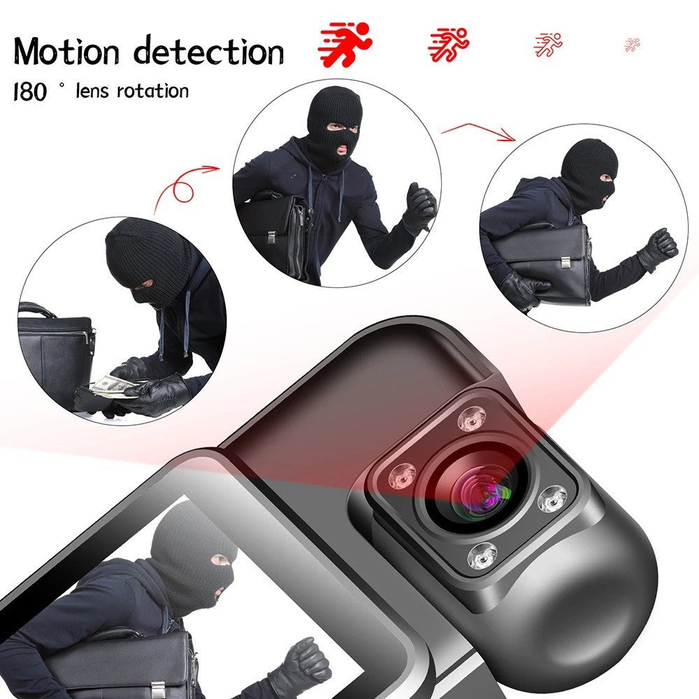 4K Handheld Pocket Camera Portable Recorder Clip Camera HD Infrared Night Vision Recorder - 图片 10