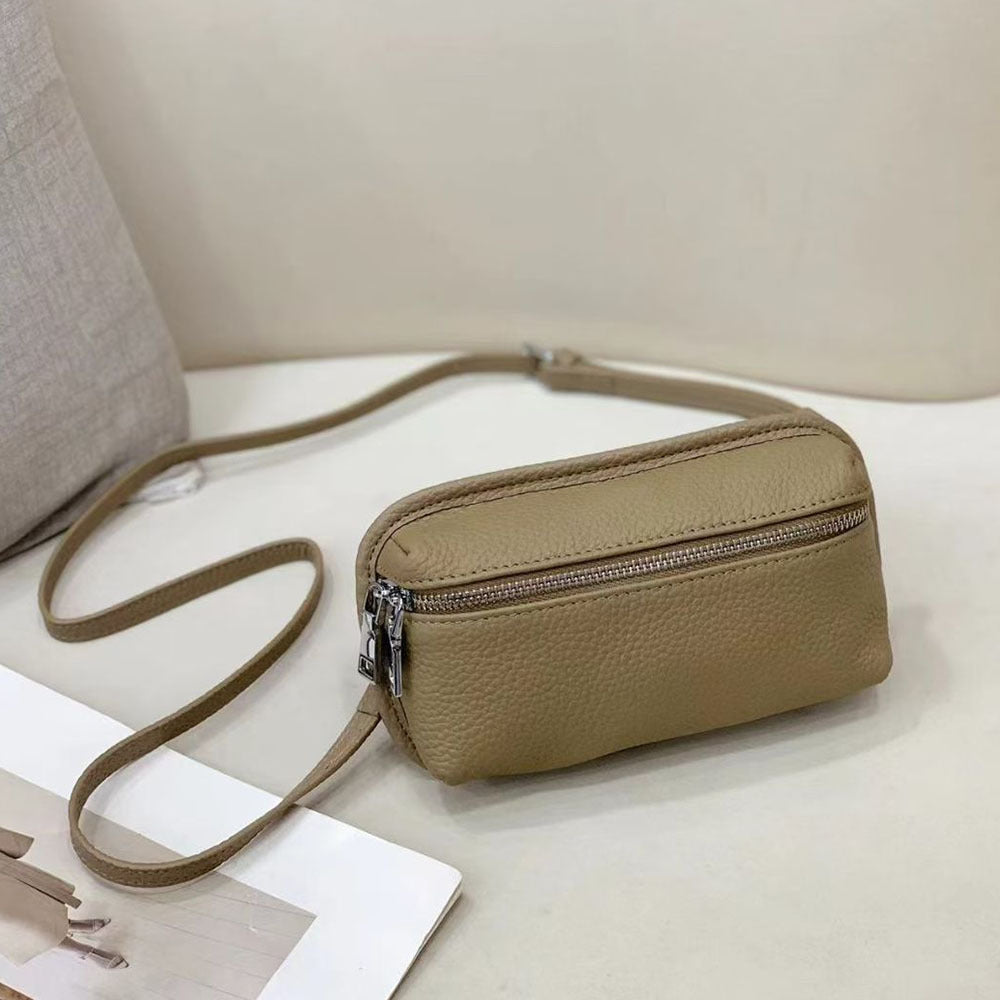 Compact and Exquisite Phone Bag for Women2025New Lightweight Simple Chest Bag Fashionable Portable Mini Crossbody Bag Small Bag - 图片 14