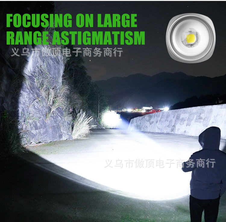 Multifunctional Flashlight Portable Keychain Magnetic Suction Light USB Rechargeable Lighting Work Light LED Sidelight - 图片 13
