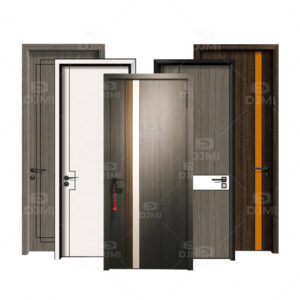 High Quality Hinges in Nigeria Wooden Office Door Indoor Interior Natural Engineered Wood Doors