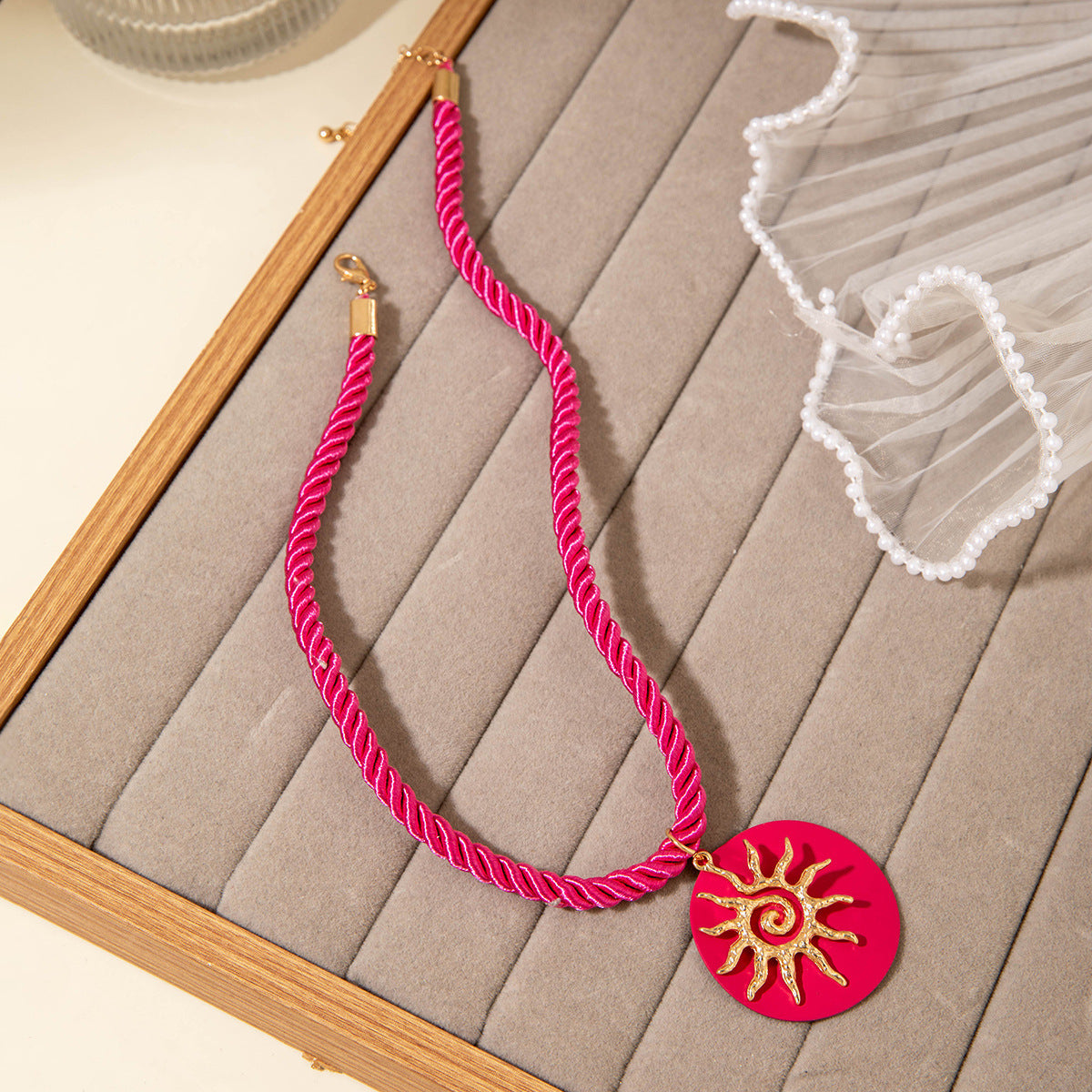 European and American Metal Ocean Style Starfish Pendant Necklace Jewelry Personality Exaggerated Star Beach Vacation Necklace for Women - 图片 19