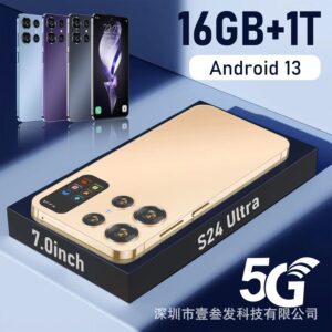 S24 Ultra Popular（2+16G）7.0Inch5G All-in-one hot-selling new Android smartphone