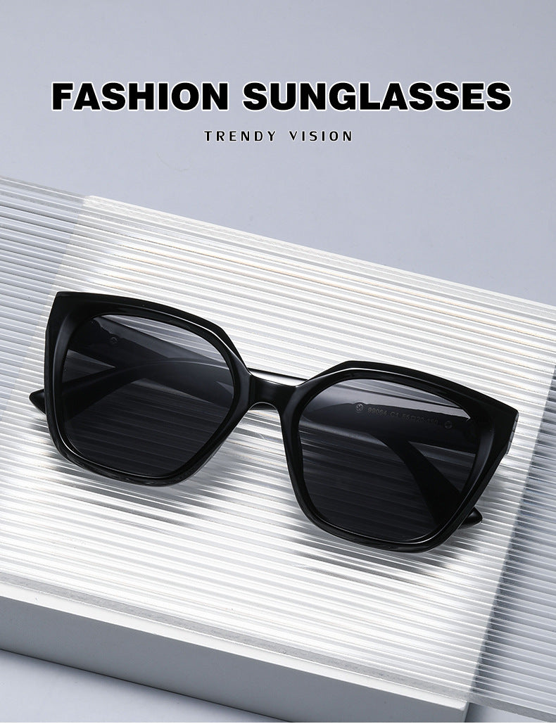 2025New European and American Fashion Large Frame Cat Eye Sunglasses for Women High-end Sunglasses Wholesale sunglasses - 图片 10