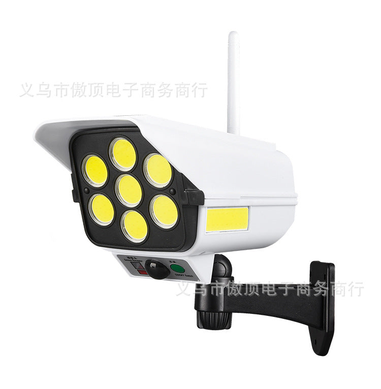 Solar Simulation Surveillance Light Outdoor Lighting LED Human Body Sensor Anti-Theft Light Garden Light Street Light - 图片 4