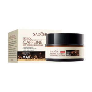 Retinol Caffeine Eye Cream SADOER Improve Dark Circles, Eye Wrinkles, and Eye Bags  Wholesale