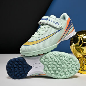 2025World Cup Children's Soccer Shoes Boys Youth Students Girls Spike Long Spike Competition Training Sports Shoes