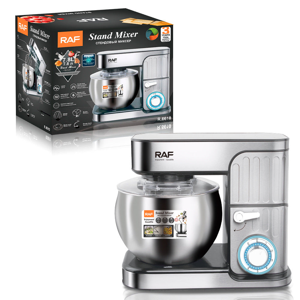 RAF European standard multifunctional home kitchen food processor Small Fully Automatic Dough Kneading and Fermentation Machine R6610 - 图片 20