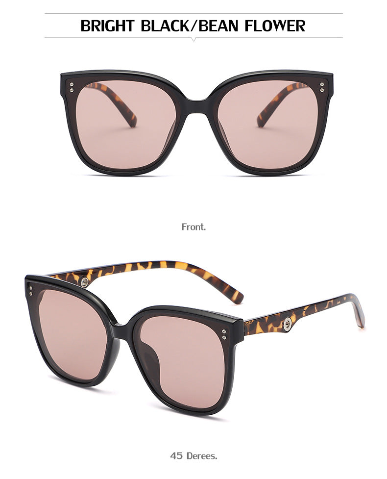 gm Same Style Korean Fashion TR90Polarized Sunglasses for Men and Women Anti-glare Square Frame Sunglasses Wholesale - 图片 26