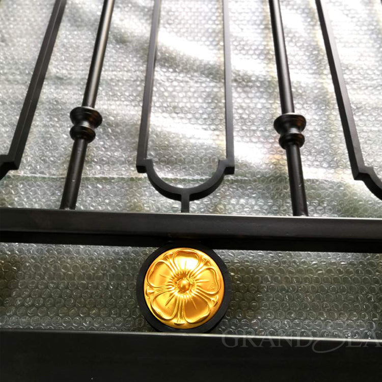 Beautiful Style Modern Aluminum Balustrade for Villa Residential Use with 12mm Tempered Glass - 图片 11