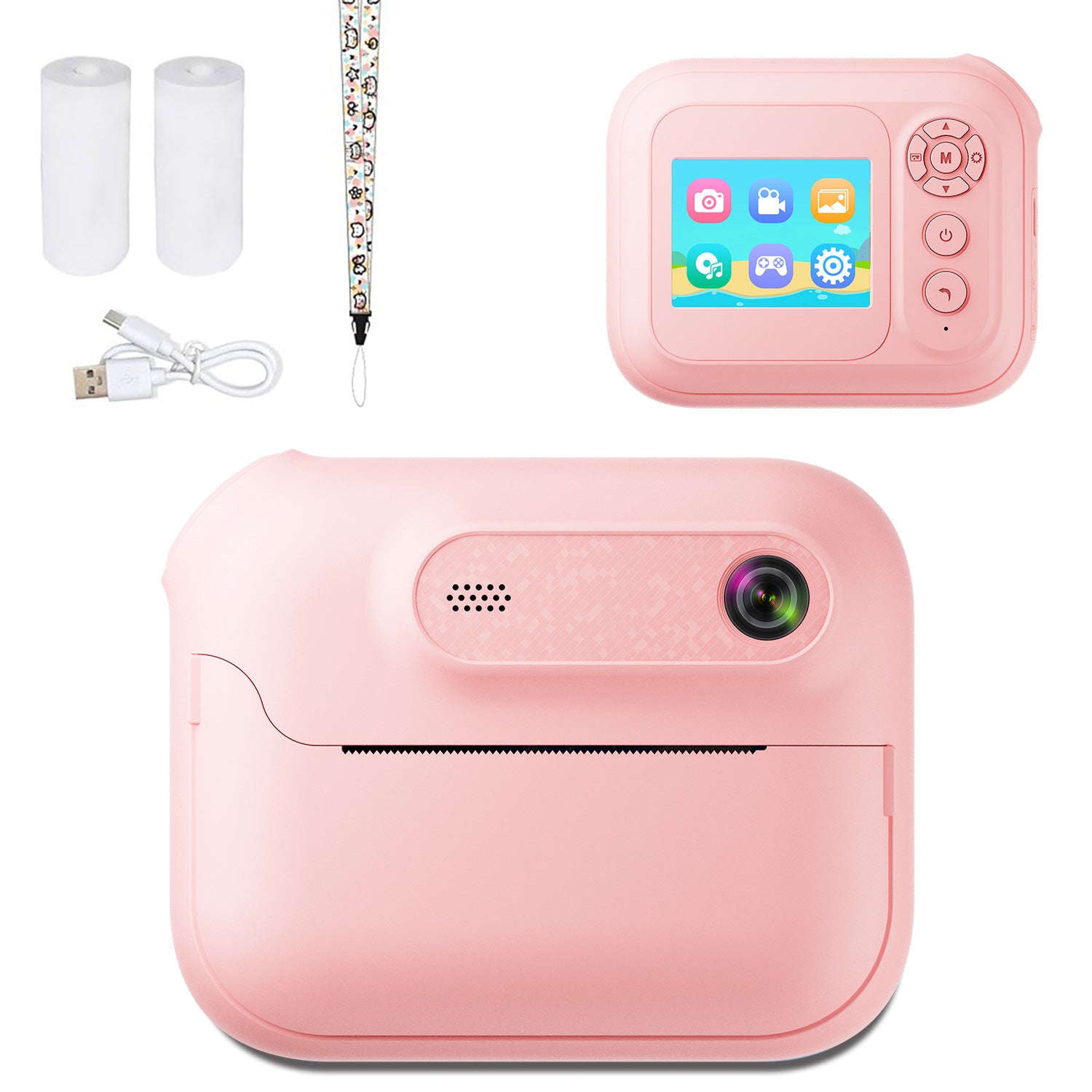 Hot-selling Polaroid Camera Children's Toy Can Take Photos and Print Black and White Photos Directly with Built-in - 图片 7