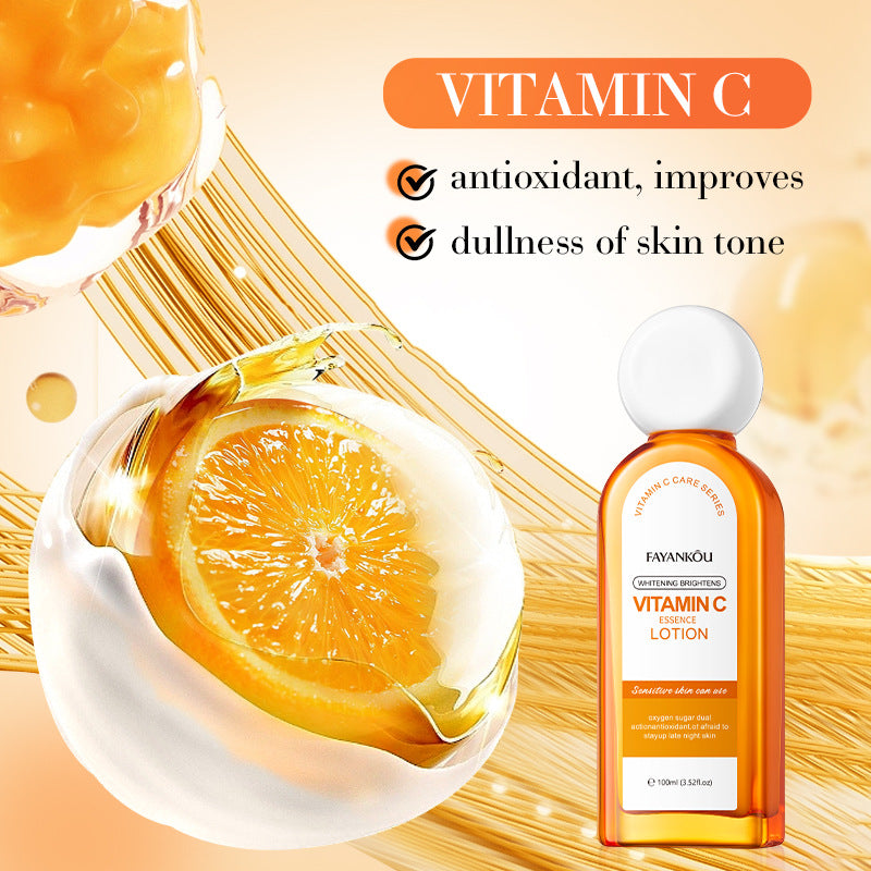 VC Whitening and Brightening Essence Lotion FAYANKOU Moisturizing lotion cross-border foreign trade wholesale - 图片 3