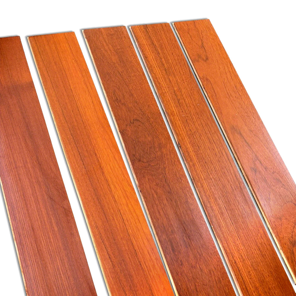 18mm Multi-Layer Engineered Teak Flooring Customizable Hardwood Panels UV Coated Waterproof Anti-Slip Exterior - 图片 4