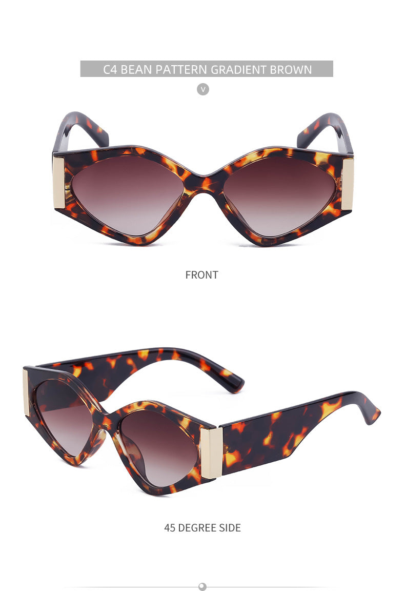 European and American style sunglasses for women trendy high-end feel ins Trendy Fashion Sunglasses for Women Wholesale sunglasses - 图片 27