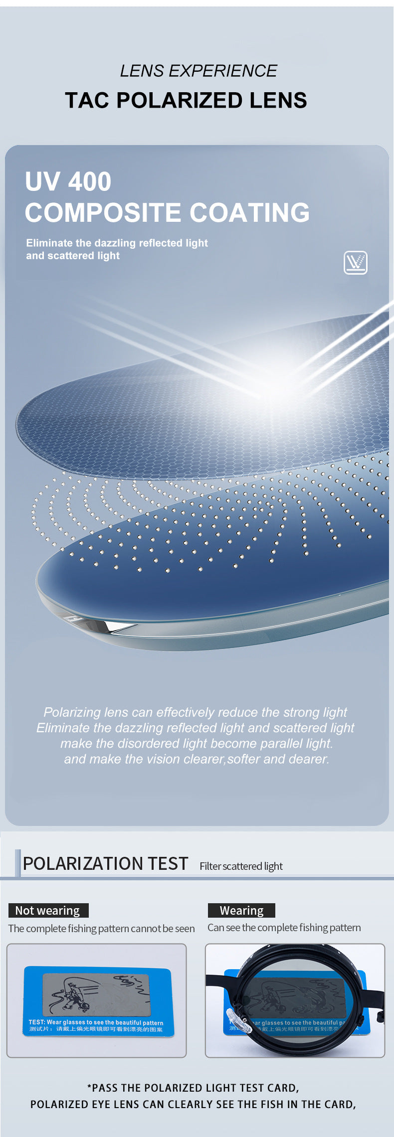 ND Nine-Stage Manual Adjustable Zoom Glasses Anti-Glare Round Frame Sunscreen Sunglasses High-End Polarized Sunglasses for Men - 图片 13