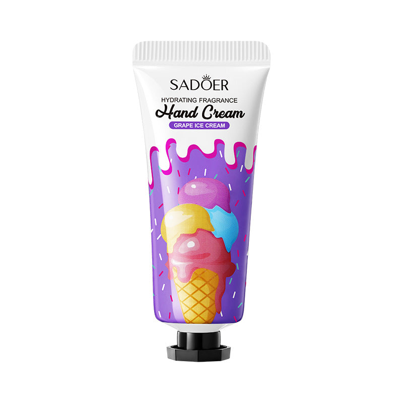Green Tea Ice Cream Hydrating Hand Cream SADOER Autumn and winter hand cream cross-border foreign trade wholesale - 图片 7