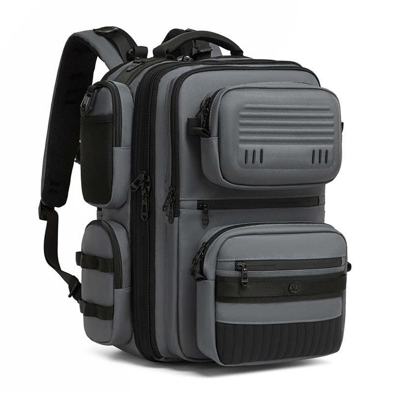 OZUKO Multifunctional Backpack Men's Large Capacity Backpack 3-in-1 detachable outdoor sports travel bag - 图片 4