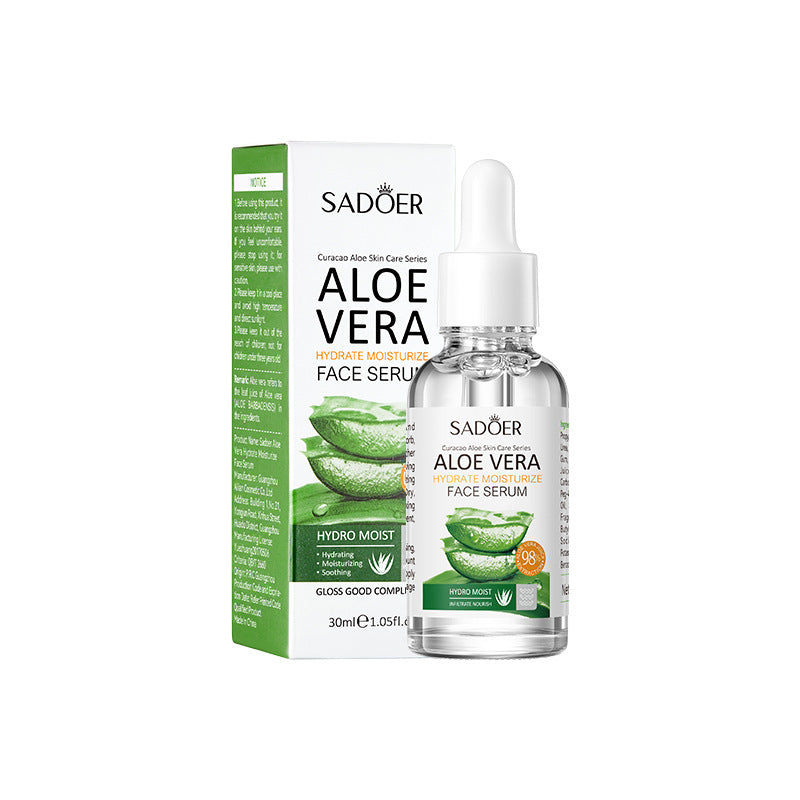 Aloe Vera Skincare Set SADOER Cleansing, hydrating, moisturizing, and nourishing foreign trade manufacturer wholesale - 图片 10