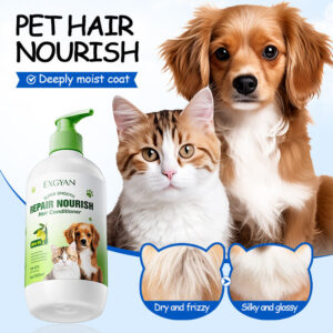 Pet Olive Conditioner EXGYAN Moisturizing and Beautifying Hair Conditioner for Cats and Dogs Cross-Border Wholesale