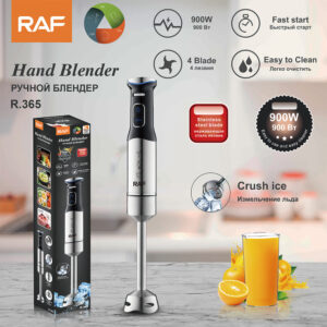 RAF EU Standard Multifunctional Household Food Processor Blender for Baby Food, Baking, and Juicing365