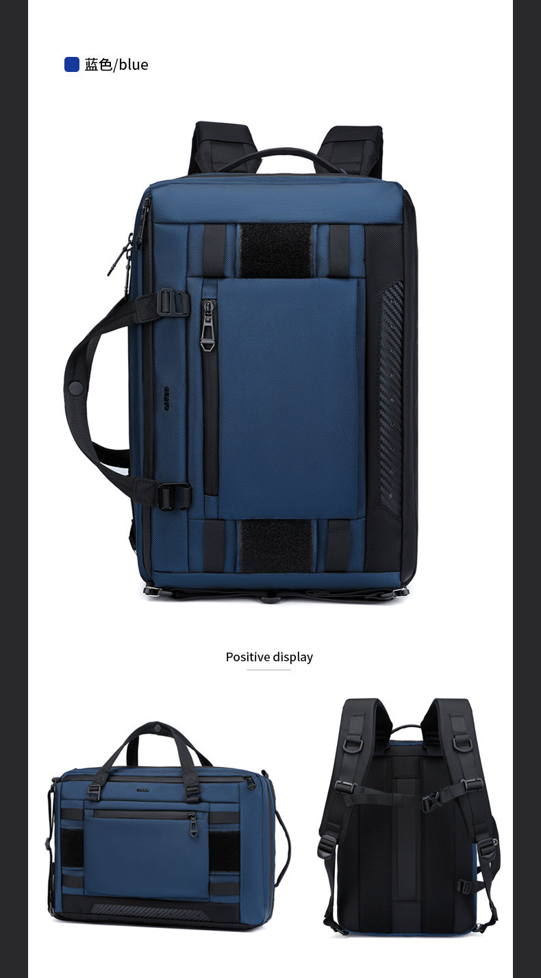 Business Computer Backpack Men's Multifunctional Large Capacity Waterproof Commuting Backpack Shoulder Portable Computer Bag - 图片 27