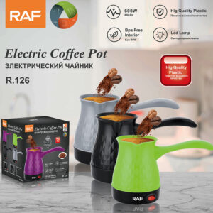 RA European Standard  Turkish Electric Coffee Kettle Small Capacity Mini Pour Over Double-Layer Stainless Steel Household Kettle