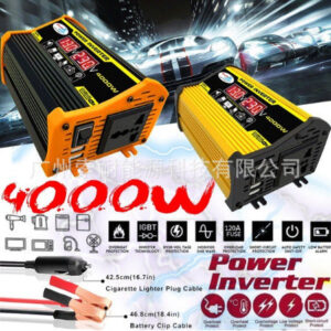 Automobile and Motorcycle Parts Car Inverter Power Supply300W Car Charger Adapter12V Turn110V/220V Vehicle Inverter