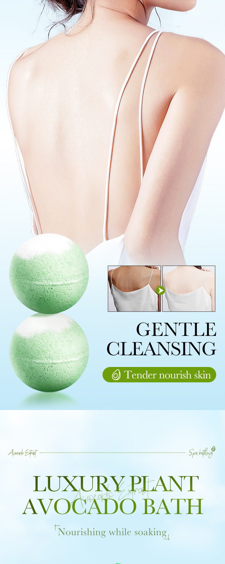 Rose Bath Salt Balls SADOER Deep Cleansing Body Universal Bath Ball Cross-Border Foreign Trade Wholesale - 图片 24