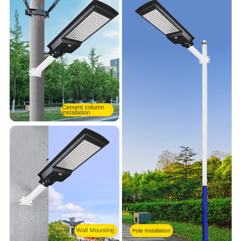 Wholesale Integrated LED Solar Street Light Human Induction New Rural Household Outdoor Garden Lamp ABS Body IP65 for Road - 图片 4