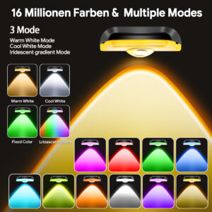 Bluetooth fence light RGBCW Iridescent Fence Light Wall Washer Light Fence Light Garden Light Waterproof Decorative Light