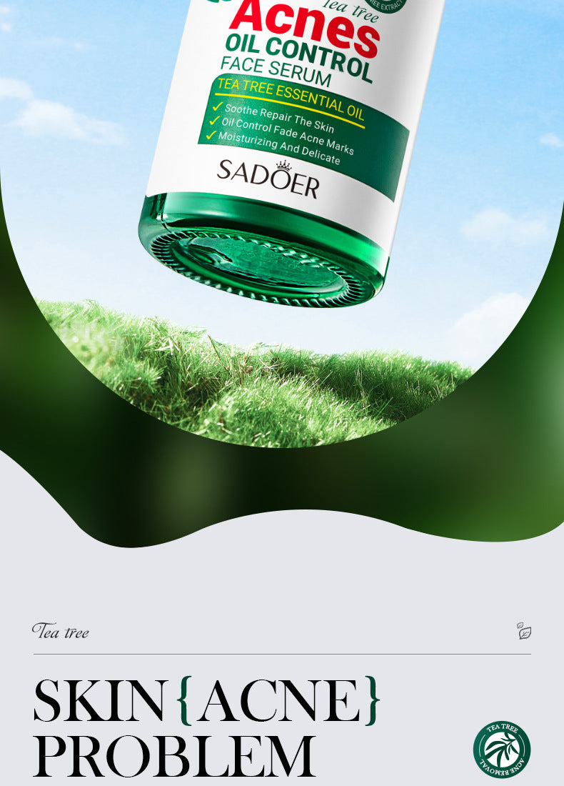 Tea Tree Essence30ml SADOER Moisturizing and refreshing cross-border foreign trade wholesale - 图片 9