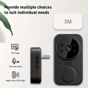 M8Video Doorbell Wireless Remote HD Night Vision Monitoring Home Voice Intercom tuya Smart Life
