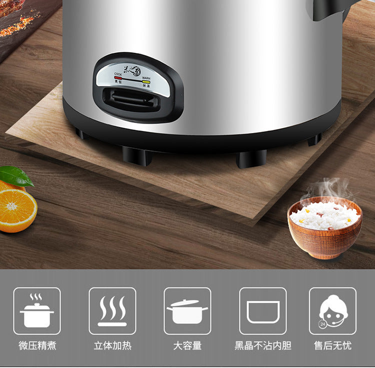 Small Home Appliance Factory Wholesale Large Capacity Xishi Pot Hotel Canteen10L13L18L Extra Large Rice Cooker20-35People - 图片 9