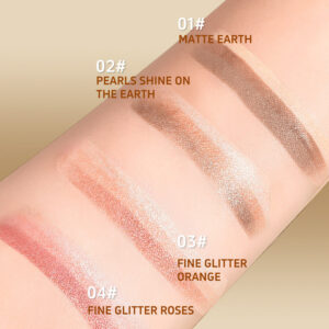 One-Stroke Gradient Lazy Three-Color Eyeshadow Stick Matte Shimmer Pearl Highlight Eyeshadow Pen