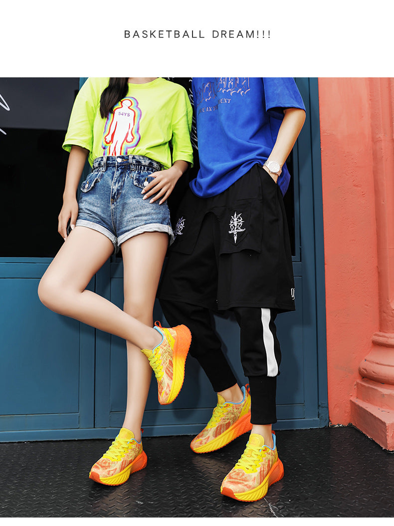 Marathon Running Shoes Soft Sole Cushioning Men and Women Mesh Training Running Shoes Rebound Physical Test Sports Student Sports Shoes Men's - 图片 19