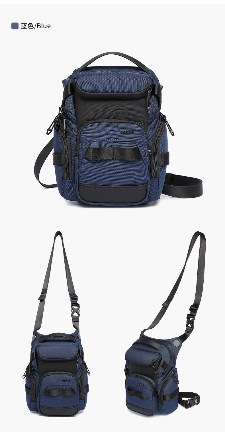 Tactical Cycling Leg Bag Motorcycle Waist Bag Men's Waterproof Multifunctional Motorcycle Crossbody Shoulder Bag Outdoor Sports Bag - 图片 21