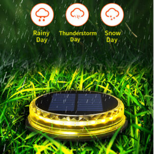 Outdoor Buried Light Waterproof Solar Garden Yard Ground Light Landscape Light Lawn Ground Light LED Wall Lamp