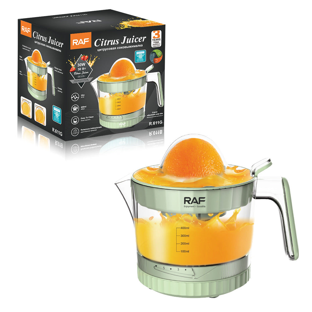 RAF EU Plug Electric Fresh Orange Juicer1L Household automatic juicer lemon orange juicer small portable - 图片 18